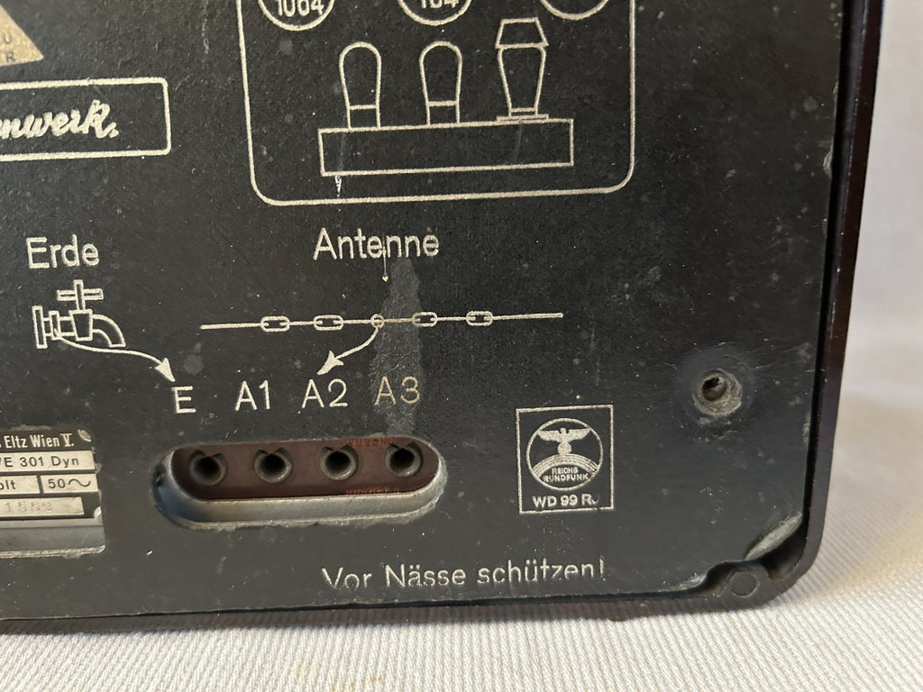 Deutsche Volksempfänger  VE 301 DYN  ww2