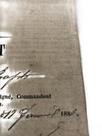 Livret Cavalerie 1886