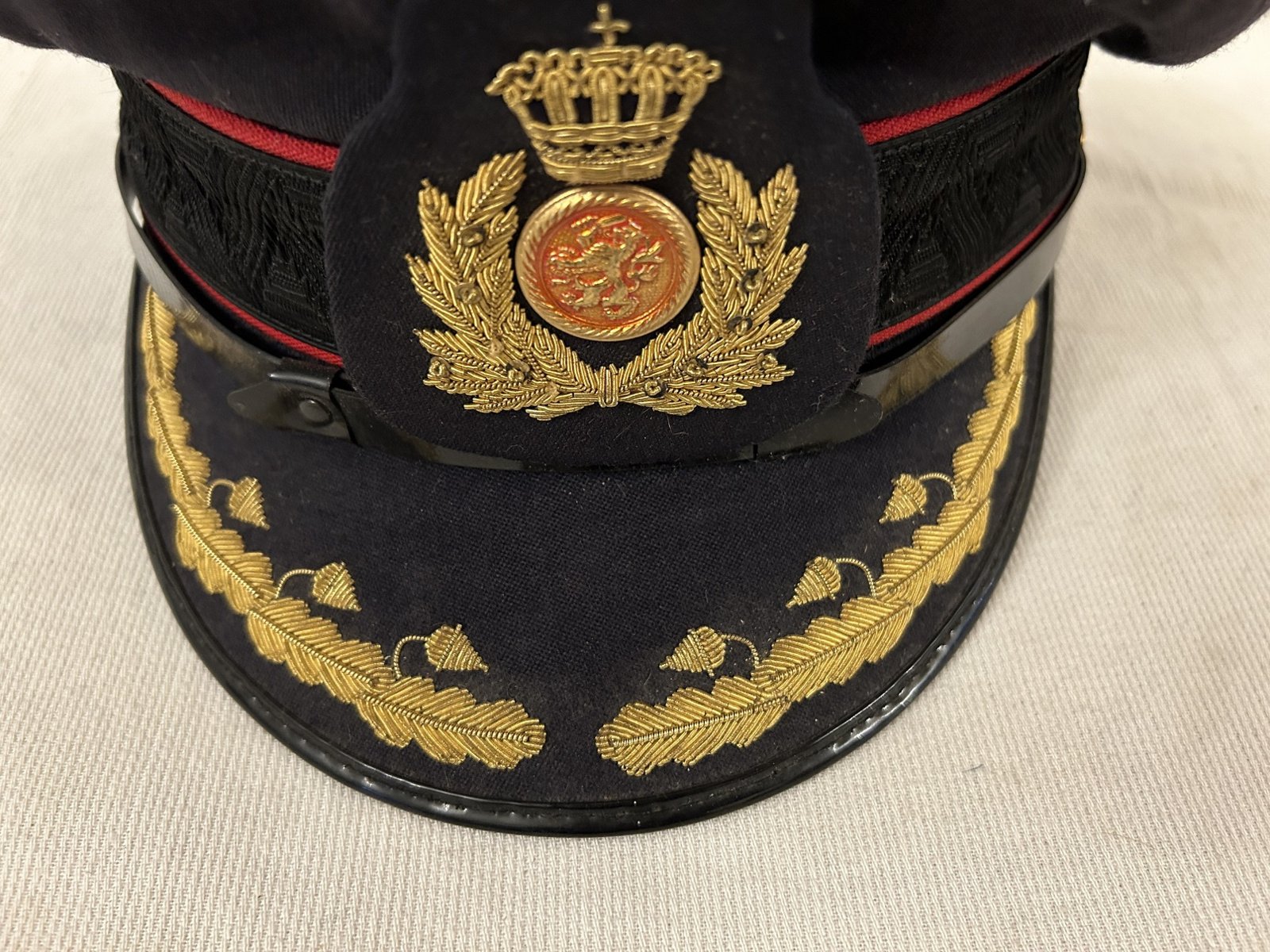 KL Hoofdofficier pet uit de 60er jaren